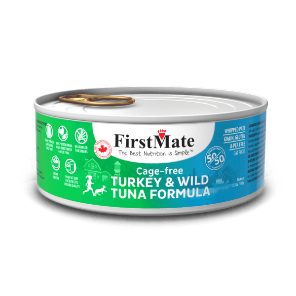 FirstMate - Cage Free - Turkey & Wild Tuna 50/50 Formula (For Cats)