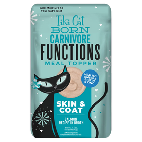 Tiki Cat - Born Carnivore Functions - Skin & Coat Salmon Recipe (For Cats)