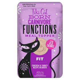 Tiki Cat - Born Carnivore Functions - Fit Chicken & Turkey Recipe (For Cats)