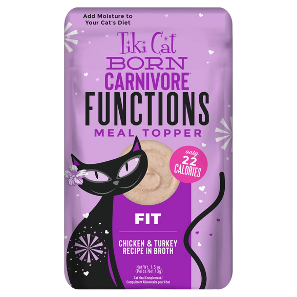 Tiki Cat - Born Carnivore Functions - Fit Chicken & Turkey Recipe (For Cats)