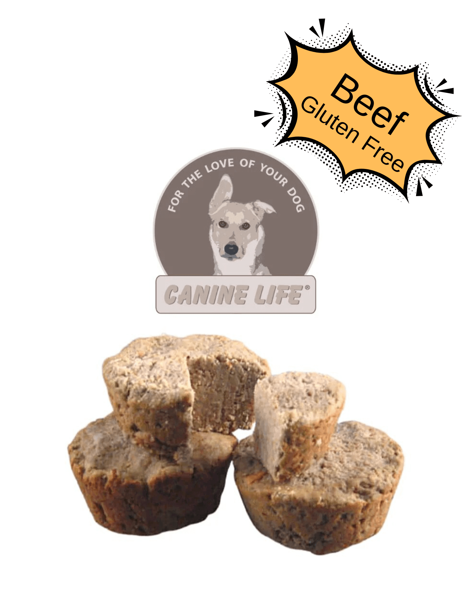 Canine Life - Beef Gluten Free Recipe (For Dogs) - Frozen Product