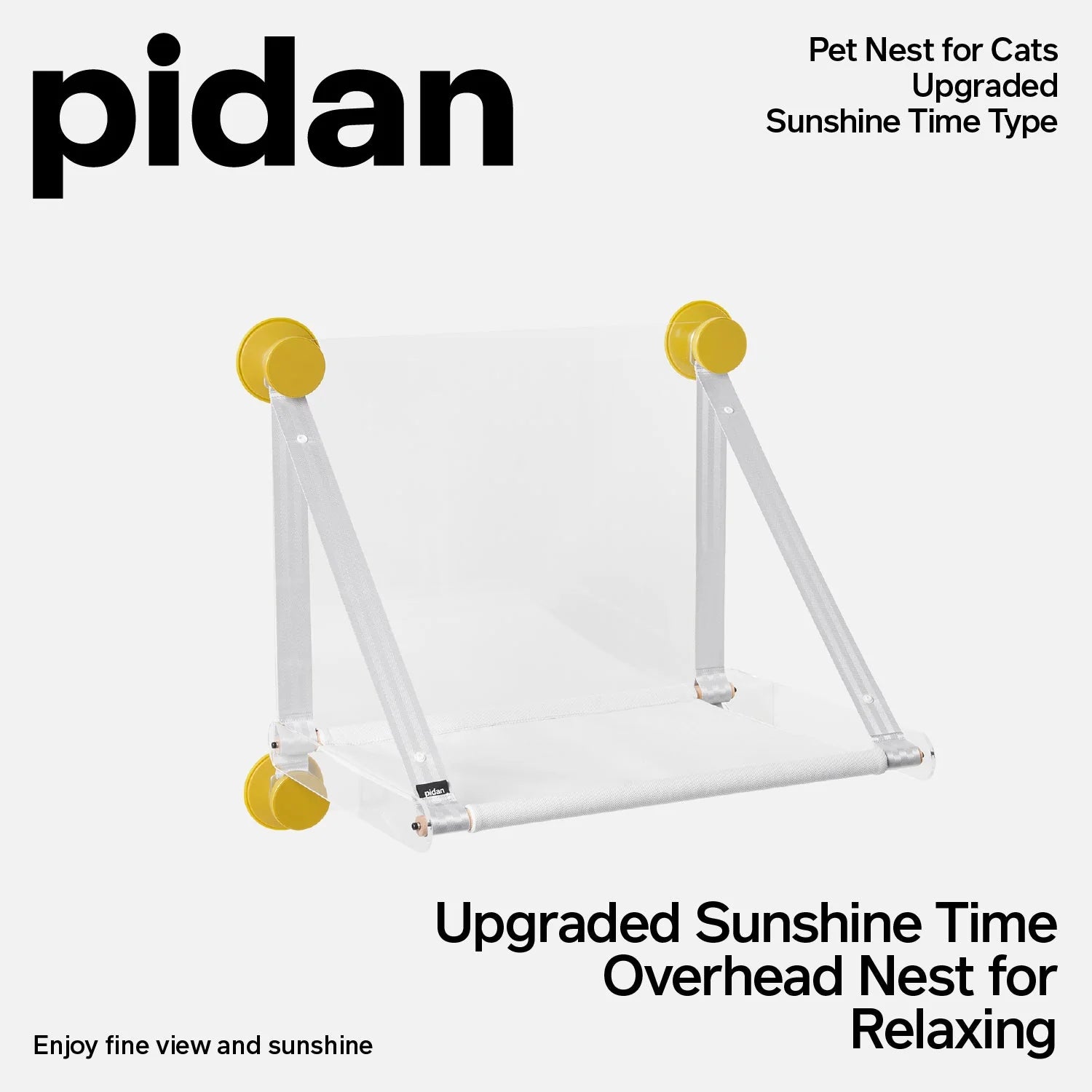 pidan - Cat Window Perch Hammock 2.0