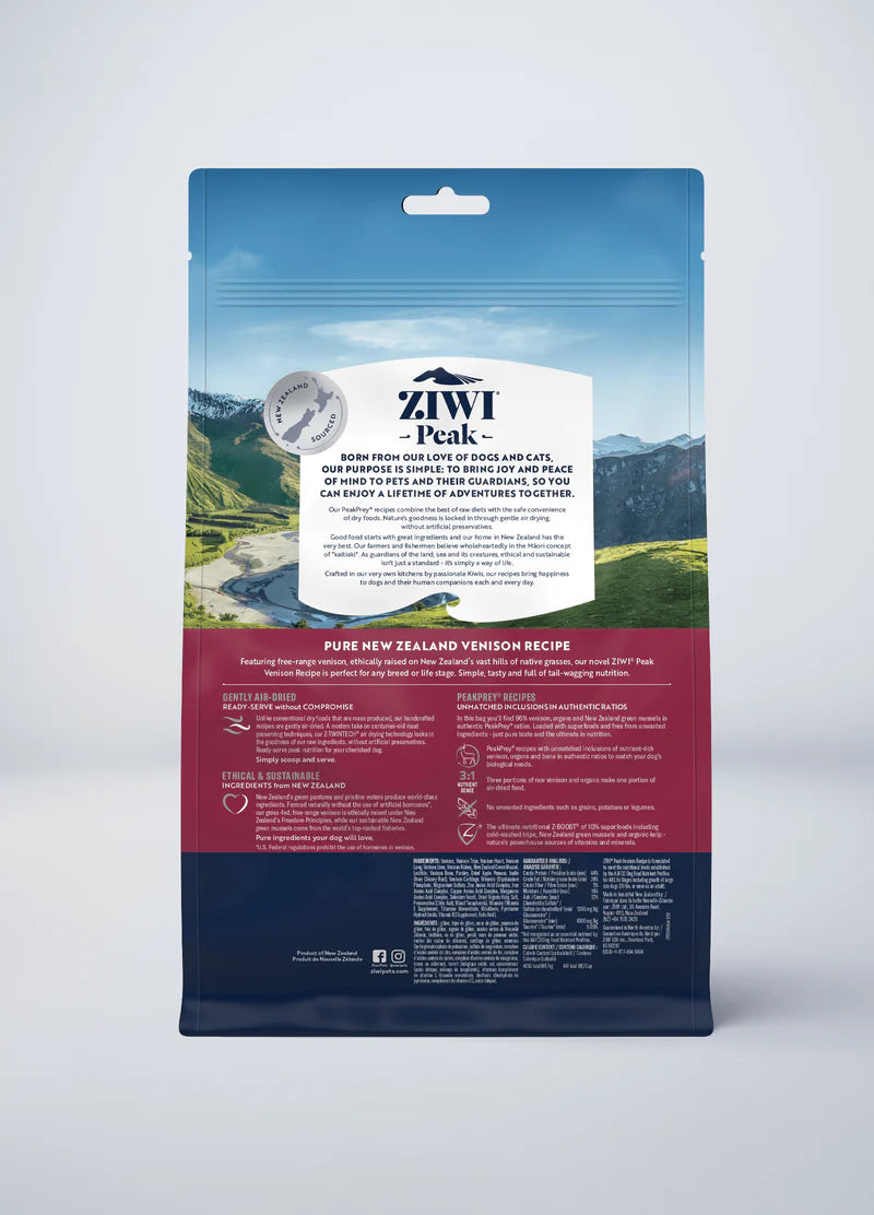 ZiwiPeak - Air-Dried Venison For Dogs