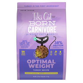 Tiki Cat - Born Carnivore - Optimal Weight: Turkey Recipe (For Cats)