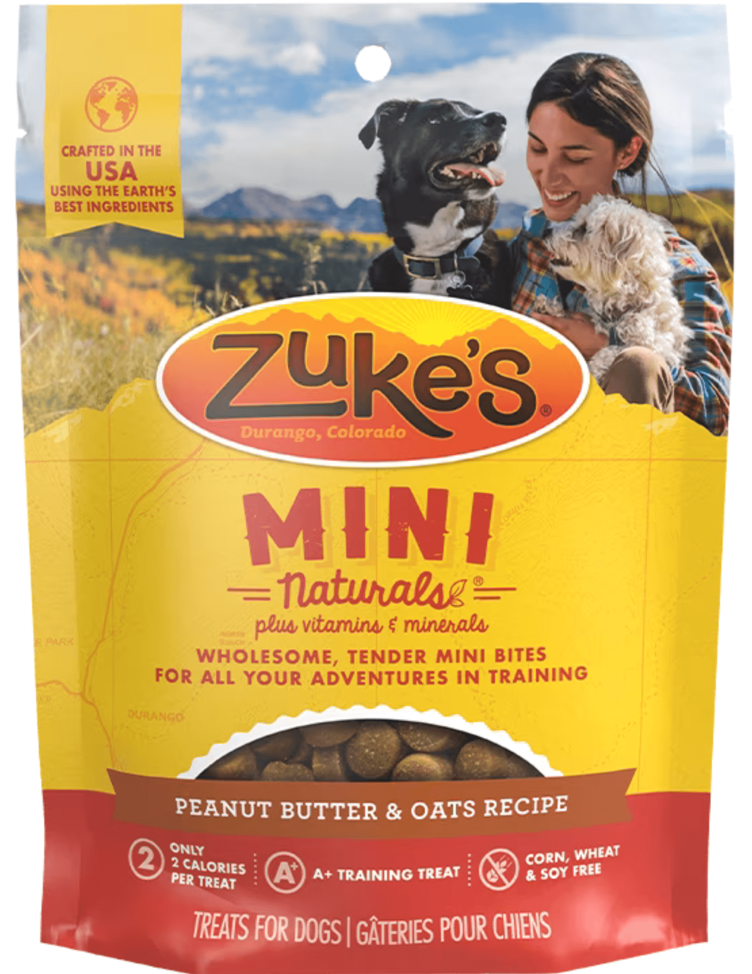Zuke's - Mini Naturals - Peanut Butter & Oats Recipe Treats (For Dogs)