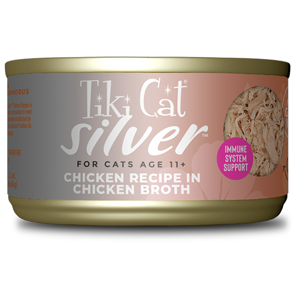 Tiki Cat - Silver - Whole Foods With Chicken Recipe (For Cats)
