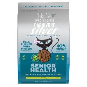Tiki Cat - Born Carnivore Silver - Senior Health Chicken & Herring Meal (For Cats)