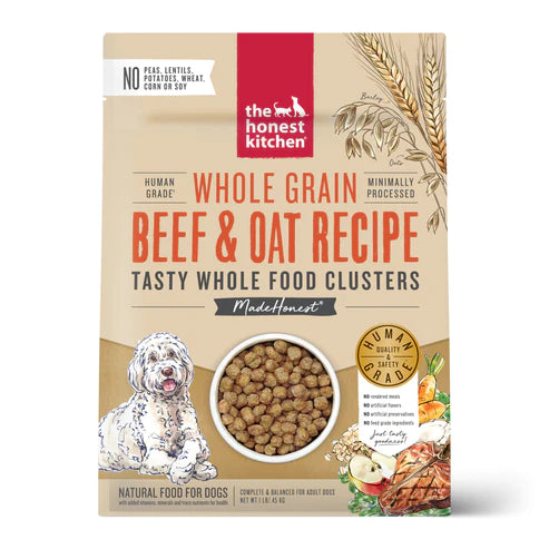 The Honest Kitchen Whole Food Clusters Whole Grain Beef