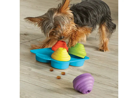 Brightkins - Cupcake Party! Treat Puzzle (For Dogs)