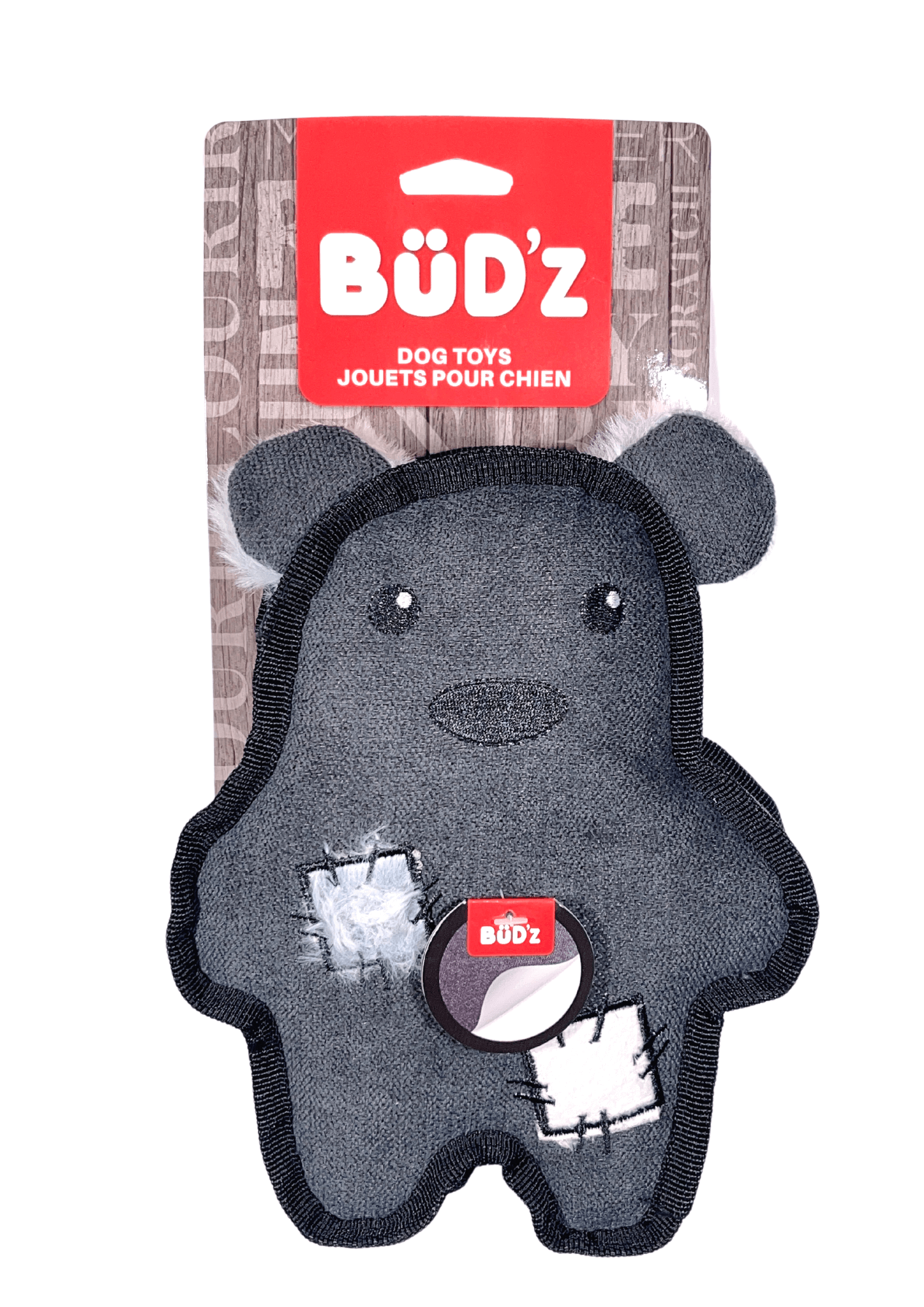 Bud'z | Patch Bear | Dog Toy | ARMOR THE POOCH