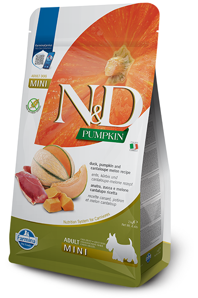 Farmina - N&D Pumpkin - Duck, Cantaloupe & Pumpkin Mini (Dry Dog Food)