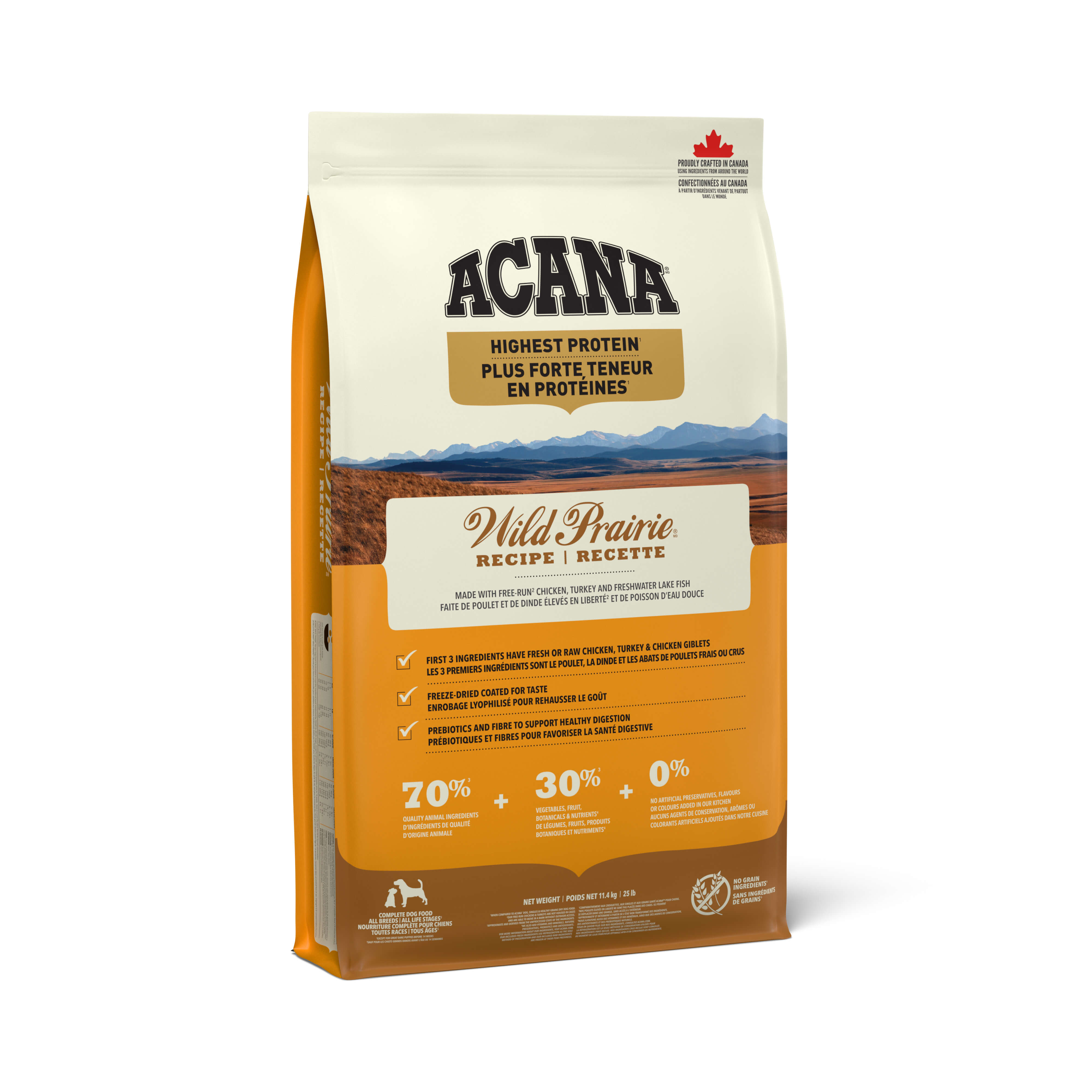 Acana Highest Protein Wild Prairie Dry Dog Food ARMOR THE