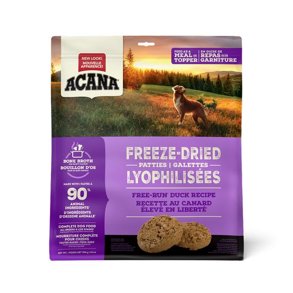 Acana - Freeze-Dried Duck Recipe Patties (For Dogs)