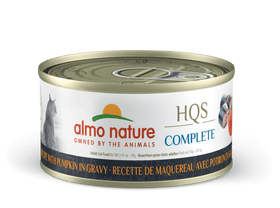 Almo Nature - HQS Complete Mackerel Recipe with Pumpkin in Gravy (Wet Cat Food)
