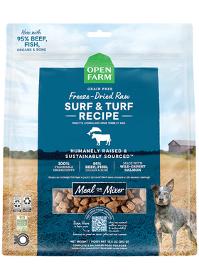 Open Farm - Surf & Turf Freeze Dried Raw Dog Food