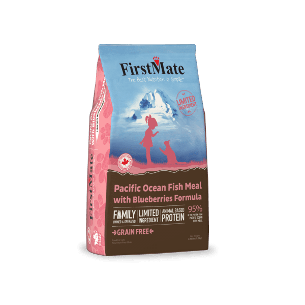 FirstMate - Pacific Ocean Fish Meal With Blueberries Formula (For Cats)