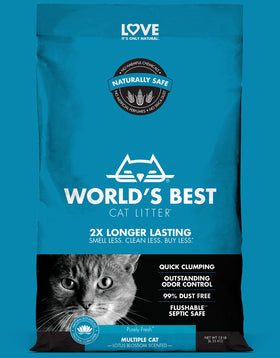World's Best Cat Litter - Multiple Cat Lotus Blossom Scented