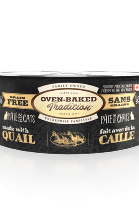 Oven-Baked Tradition - Grain Free Quail Pate for Cats