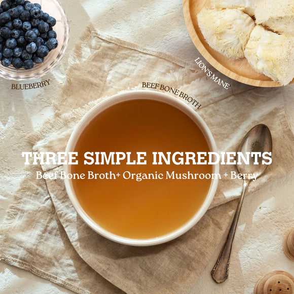 Charmy - Mushroom Bone Broth - Lion's Mane & Blueberry (For Dogs & Cats)