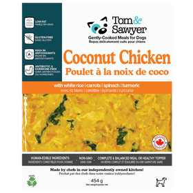 Tom & Sawyer - Coconut Chicken (For Dogs) - Frozen Product