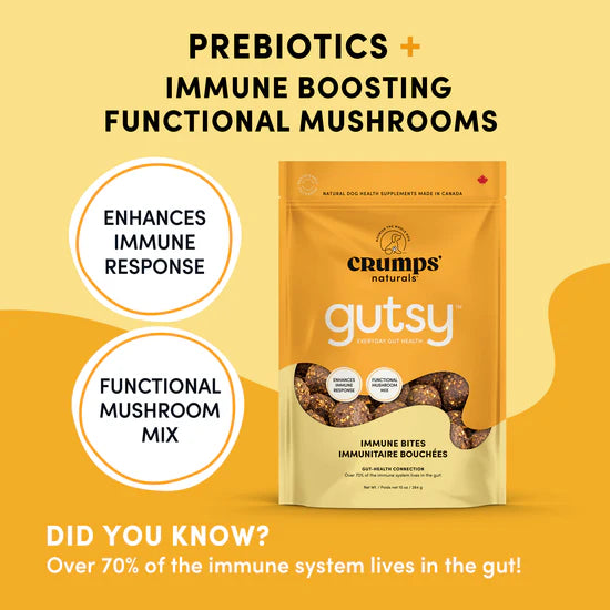 Crumps' Naturals - gutsy - Immune Bites (Dog Treats)