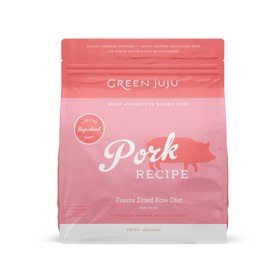 Green Juju - Freeze-Dried Pork Recipe (For Dogs)