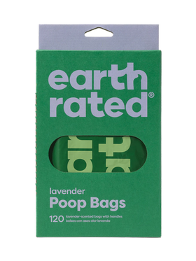 earth rated - 120 Easy-Tie Handle Bags (Lavender)