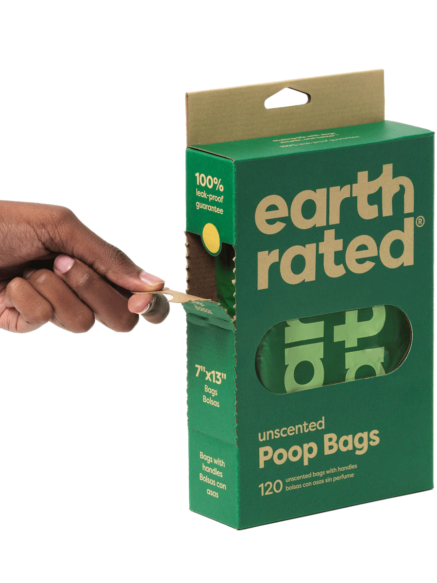 earth rated - 120 Easy-Tie Handle Bags (Unscented)