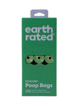 earth rated - 315 Bags on 21 Refill Rolls (Lavender)