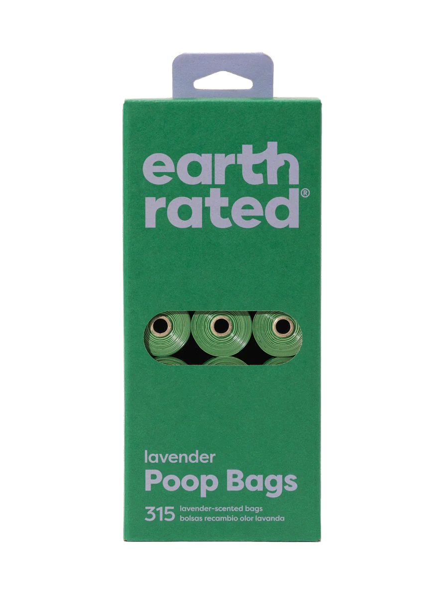 earth rated - 315 Bags on 21 Refill Rolls (Lavender)