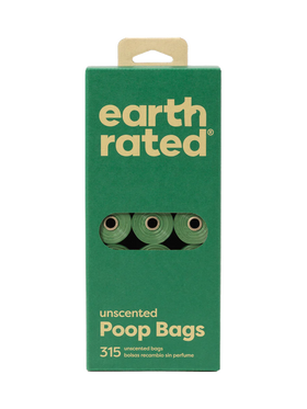 earth rated - 315 Bags on 21 Refill Rolls (Unscented)