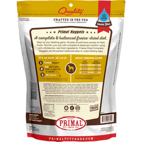 Primal - Nuggets - Freeze Dried Nuggets - Rabbit Formula (Dog Food)