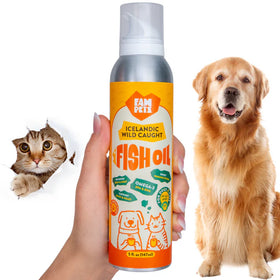 Fam Pets - Icelandic Wild Caught Fish Oil (Pet Supplement) - Spray