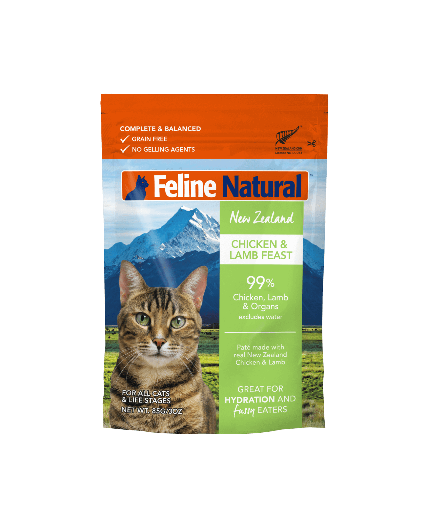 あーちゃん Feline Natural 2個 Feline Natural - Chicken & Lamb Pouches (Wet Cat Food) | ARMOR THE