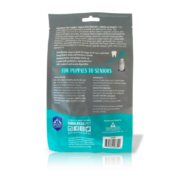 Himalayan Pet Supply - Yogurt-Char Churro (For Dogs)