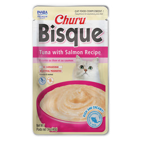 Inaba - Churu Bisque - Tuna with Salmon Recipe (For Cats)