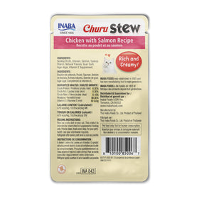 Inaba - Churu Stew - Chicken with Salmon Recipe (For Cats)