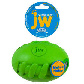 JW Pet - SillySounds Spiral Football (Dog Toy)