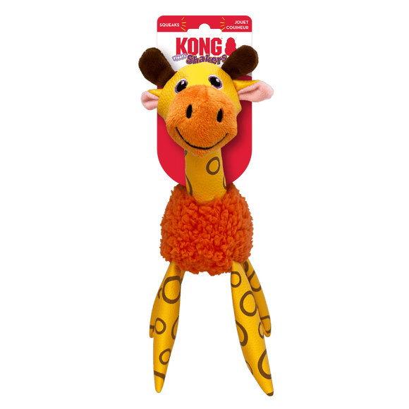 KONG - Floofs Shakers Giraffe (Dog Toy)