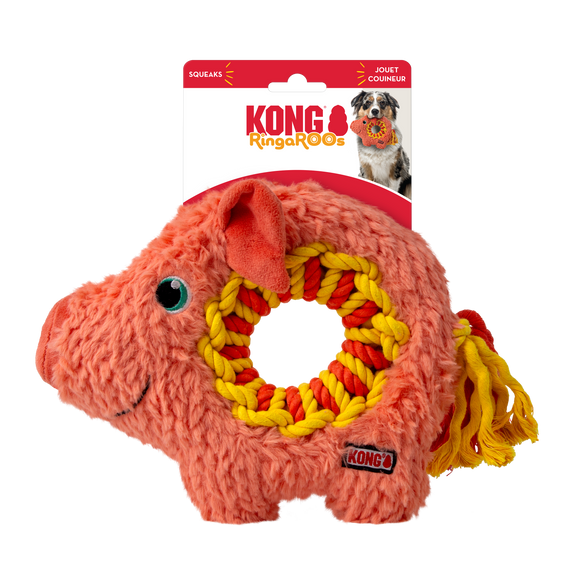KONG - Ringaroos Pig (For Dogs)