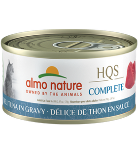 Almo Nature - HQS Complete Deli Tuna Recipe in Gravy (Wet Cat Food)