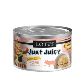 LOTUS | Just Juicy | Pork Recipe (Wet Cat Food) | Cat Food Toronto