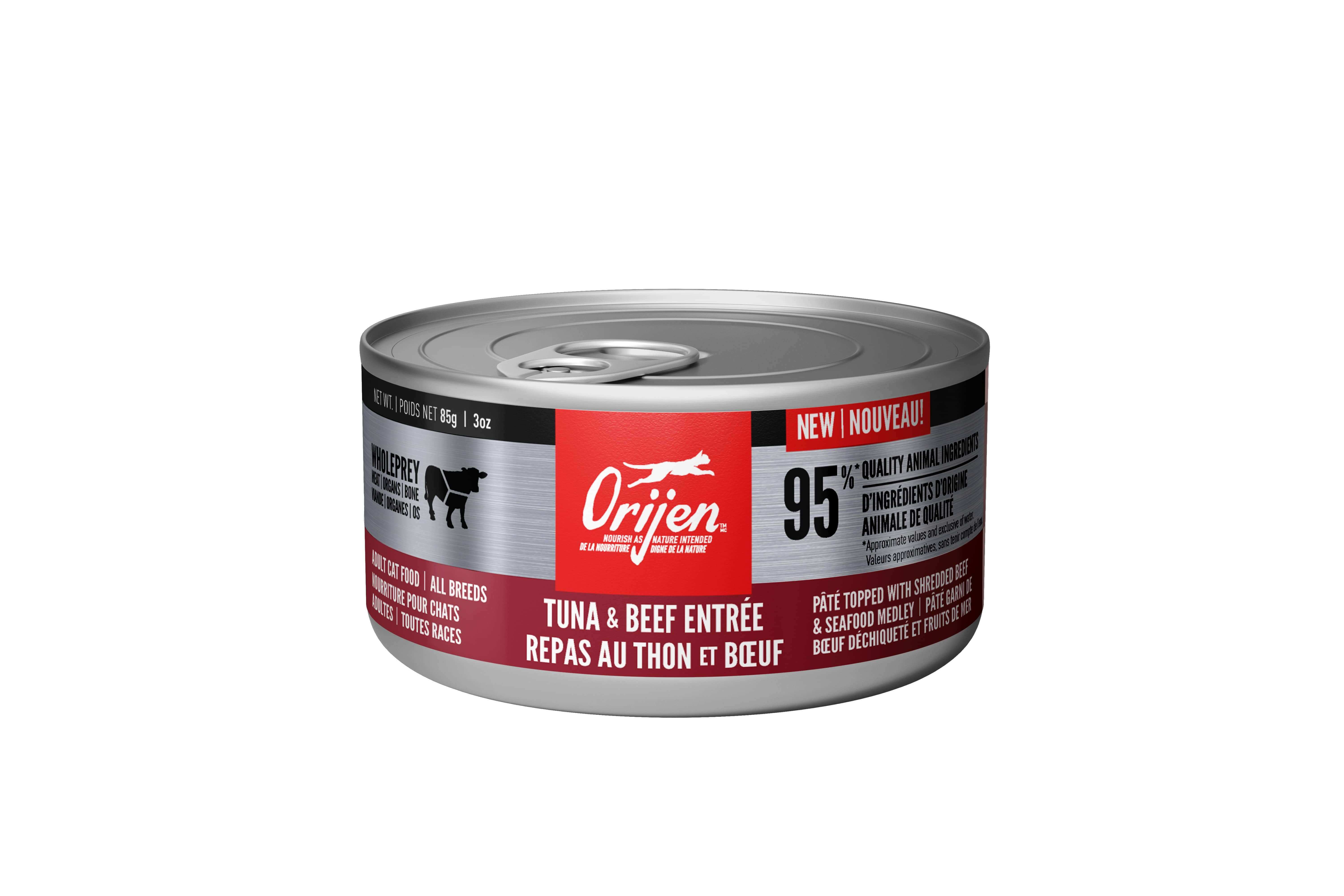 Orijen Tuna Beef Entrée (Wet Cat Food) ARMOR THE POOCH