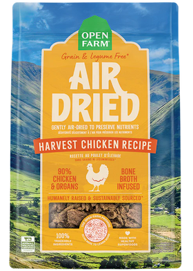 Open Farm - Air Dried Harvest Chicken Recipe (For Dogs)