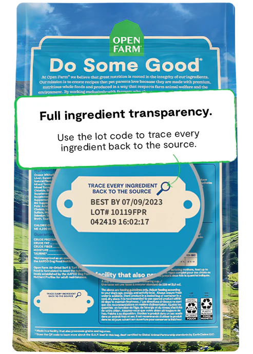 Open Farm - Air Dried Surf & Turf Recipe (For Dogs)