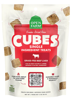Open Farm - Freeze Dried Raw Single Ingredient Beef Liver Treat (For Dogs)