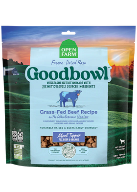 Open Farm - GoodBowl - Grass-Fed Beef Recipe Freeze Dried Raw Topper (For Dogs)