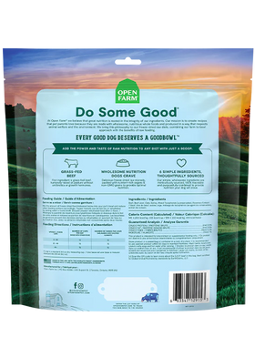 Open Farm - GoodBowl - Grass-Fed Beef Recipe Freeze Dried Raw Topper (For Dogs)