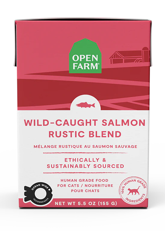 Open Farm - Wild-Caught Salmon Rustic Blend (Wet Cat Food)