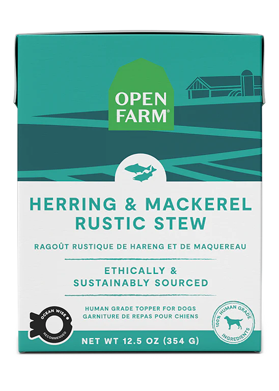 Open Farm - Herring & Mackerel Rustic Stew (Wet Dog Food)